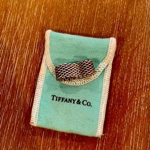 Authentic Tiffany & Co. mesh ring